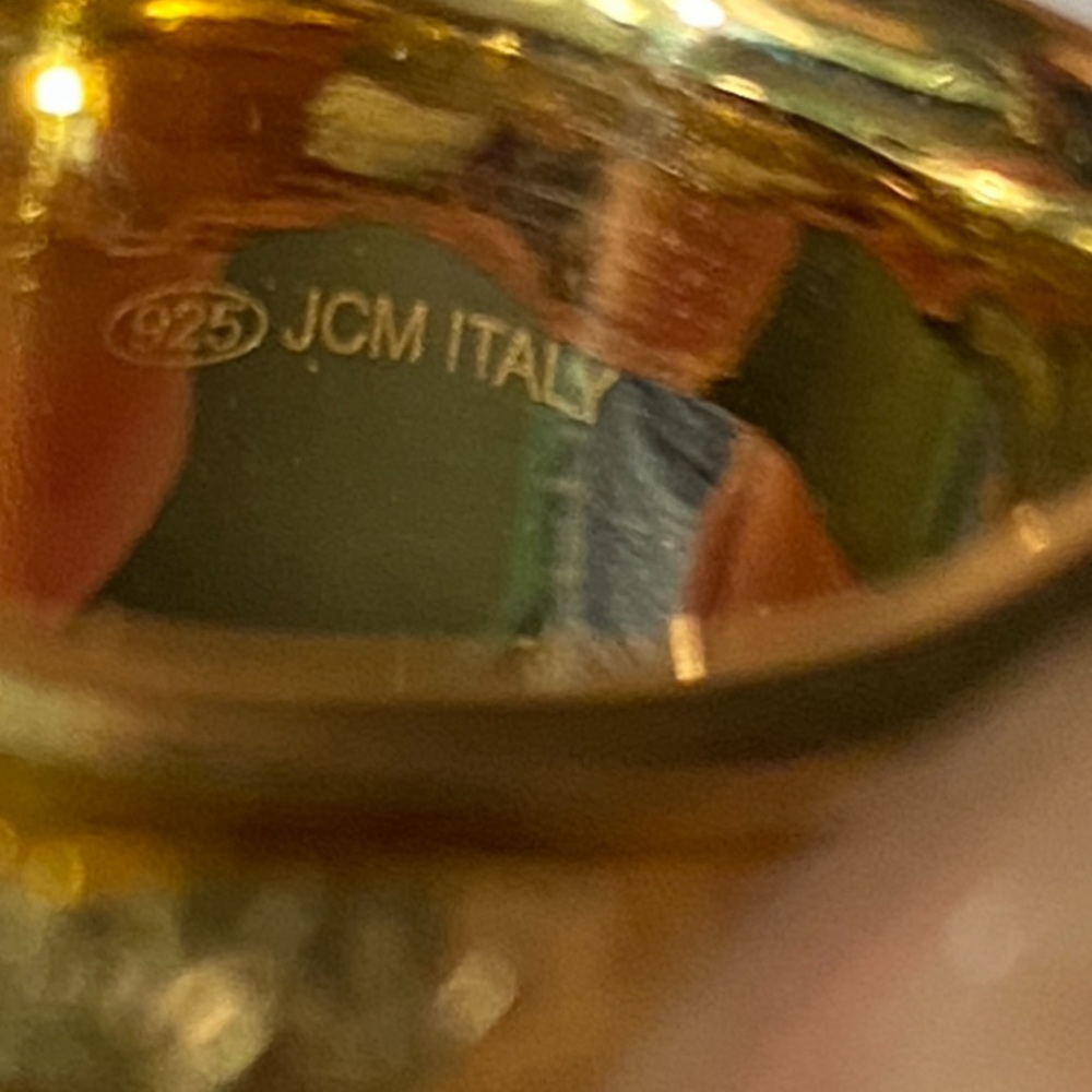 NWOT ITALY MADE 4 BAND SPINNER RING - Picture 12 of 16